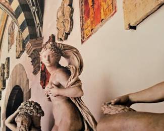 ‘Jerusalem’ 1972 by Andrew Goldreich 36”x48” Original Painting on Wood