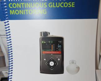MiniMed 770G Continuous Glucose Monitor and supplies.