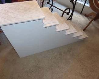 Dog stairs.
