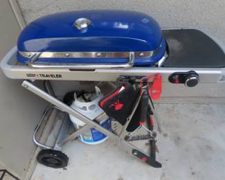 Weber Traveller propane BBQ