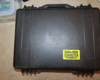 Sea Sea Seamaster Camera and Carrying Case.