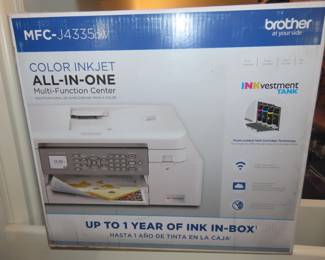 Color All in One Brother Inkjet printer.