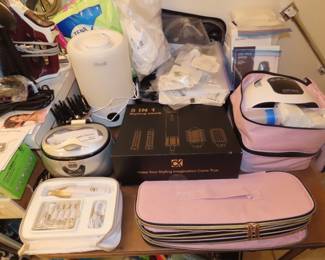 5 in 1 hair dryer, nail dryers, skin products, air humidifier, Medtronics ResMed Air Sense II