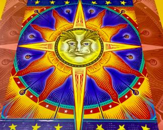 I really neat German American art poster