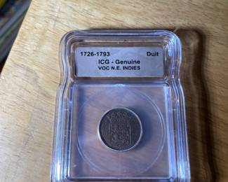 East India Company 18th century coin