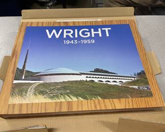 A very rare very good condition Frank Lloyd Wright book. It feels like it hasn’t even been opened more than a few times.