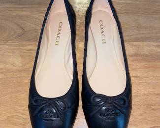 Brand new coach, ballet flats