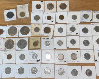 Big collection of Canadian coins