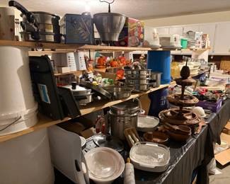 pots and pans, bake ware, Corning Ware