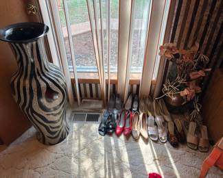 shoes, Large vase