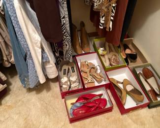 clothing XS-Small-Medium  size 8, shoes