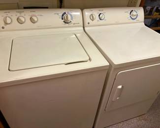 GE Washer, GE electric dryer