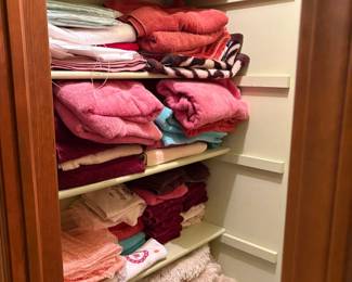 rugs, towels, sheets