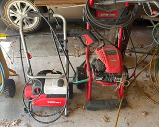 Troybilt power washer, Electric power washer