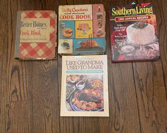 Vintage cookbooks 