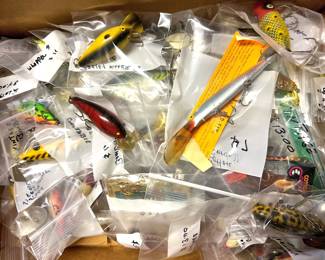 Some of our vintage lures