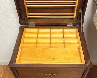 Vintage sewing cabinet