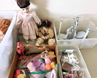 Dolls and doll misc.
