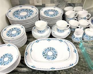 Noritake Progression Blue Moon dinnerware set