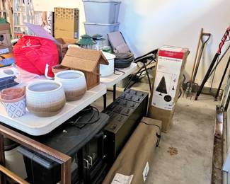 Garage and yard misc.