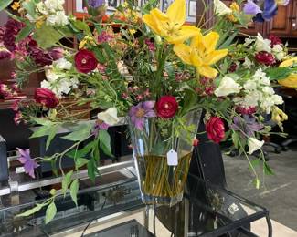 Large silk flower arrangemenet