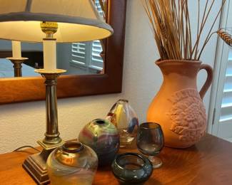 PHS083 Hand Blown Glass And Decor Items