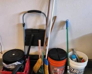 PHS143 Sweepers, Tire Clean & Shine, Step Up Ladder And More