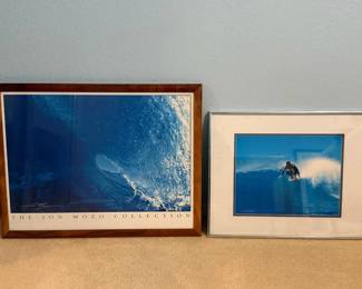 PHS033 Two Framed Jon Mozo Photographs