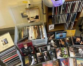 PHS141 - CD’S & CD Player-Classical, Hawaiian,70’s