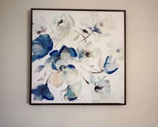 Indigo Garden II Canvas Print by Carol Robinson