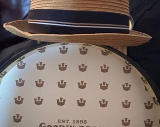 Goorin Bros. "Kris" Straw Fedora Hat