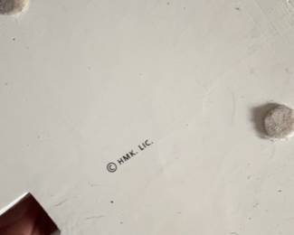 Hallmark Santa Claus Figurine with Cardinal and Pine Tree second image