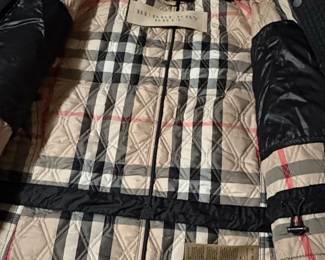 Burberry Brit Finsbridge Quilted Coat with Nova Check Lining third image