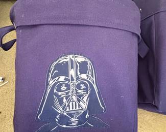 Star Wars Darth Vader Purple Fabric Storage Bins Set of second image