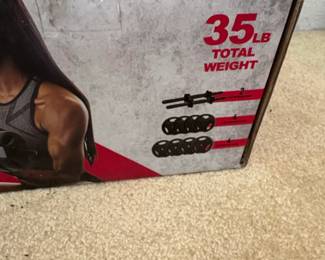 Resilient by Vivitar lb Adjustable Dumbbell Set second image