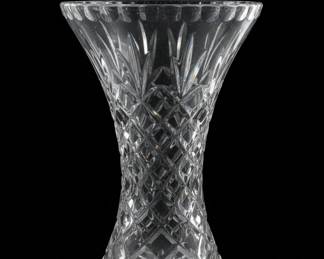 Cut Crystal Glass Vase