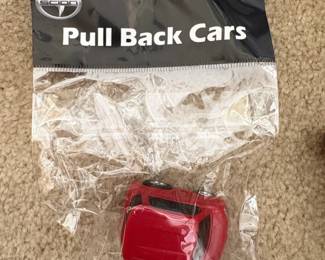 Scion Pull Back Cars Red