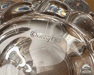 Orrefors Crystal Raspberry Votive Holder second image