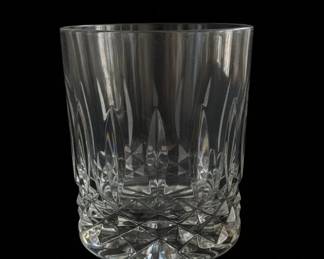 Crystal Old Fashioned Glass Atlantis Lisbon Cut