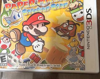 Paper Mario: Sticker Star Nintendo 3DS Game