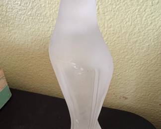 Cristal d'Argues Virgin and Child Figurine