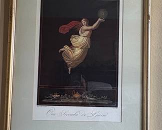 Michelangelo Maestri 'Ora Seconda di Giomo' Print