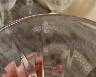 Waterford Crystal "Colleen" Short Stem Wine Glasses (Set of 6)