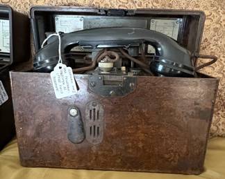 WWII German Field Telephone FF33