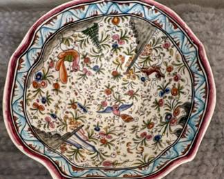 Hand-Painted Ceramic Bowl - Cerâmicas de Coimbra 'Sec. XII Guida'