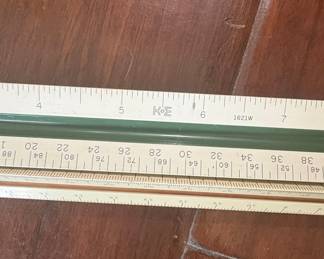 K&E Keuffel & Esser Architectural Scale Rulers