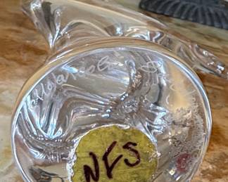 Murano Art Glass Swan Sculpture