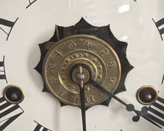 Jerome & Co. "Gems" Striking Alarm Mantel Clock