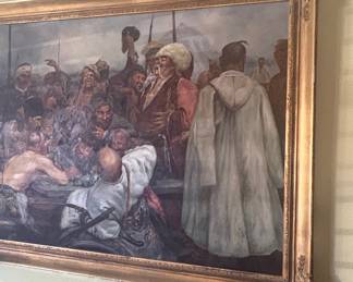 The Zaporozhian Cossacks Writing a Letter to the Turkish Sultan by Ilya Repin (Reproduction)