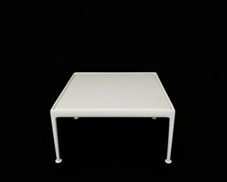 MCM Richard Schultz 1966 Collection White Lacquered Coffee Table
